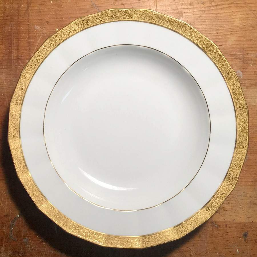 TRV526 Large Rim Soup Bowl by Tressemanes & Vogt-1