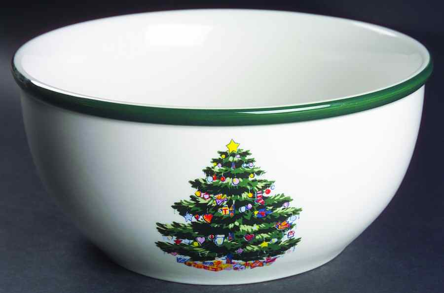 Holly Tree 8" Mixing Bowl by Totally Today-1