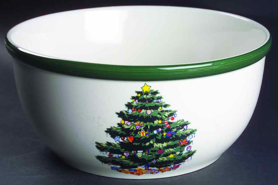 Holly Tree 10" Mixing Bowl by Totally Today-1