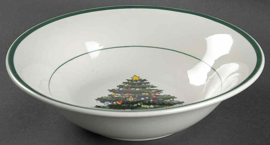 Holly Tree 9" Round Vegetable Bowl by Totally Today-1