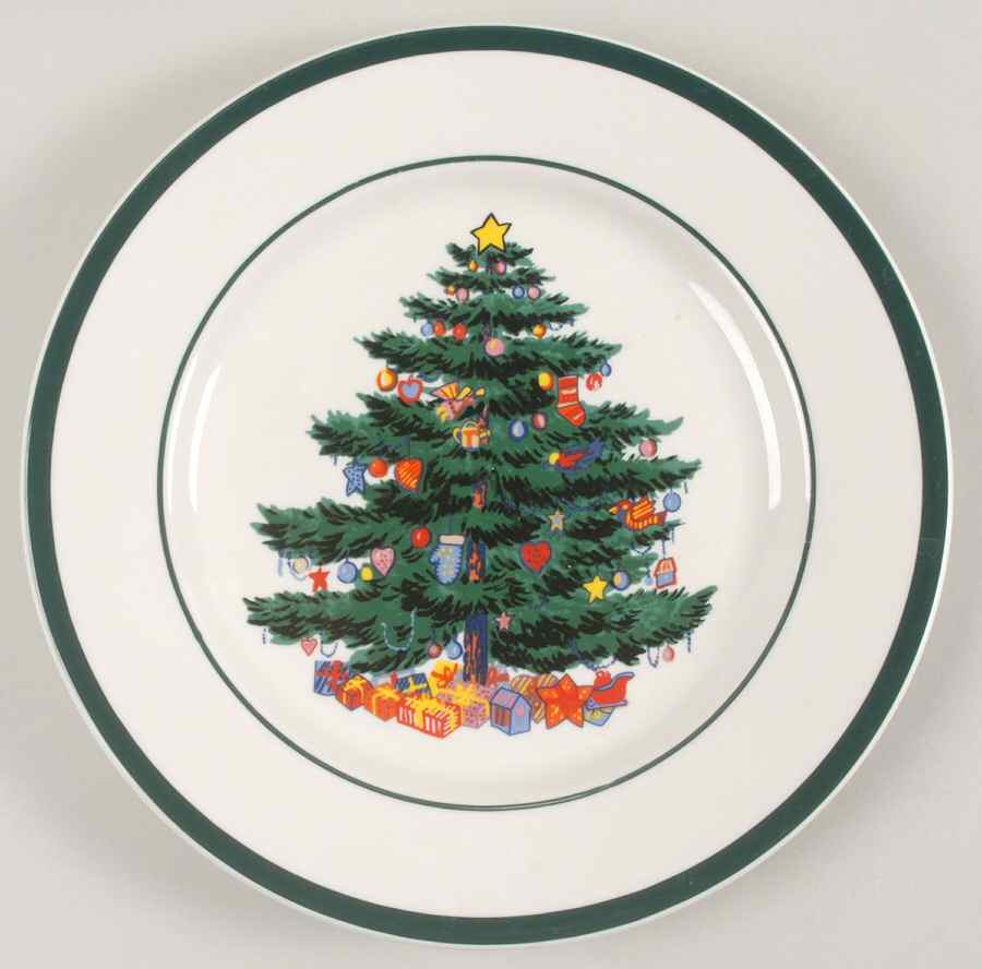 Holly Tree Dinner Plate by Totally Today-1