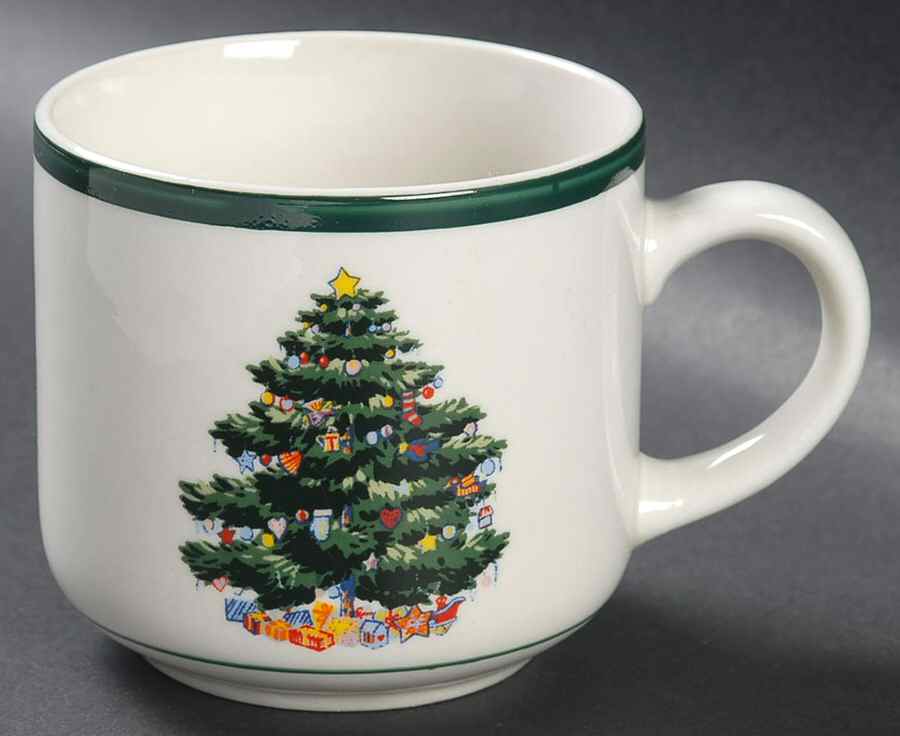 Holly Tree Flat Cup by Totally Today-1