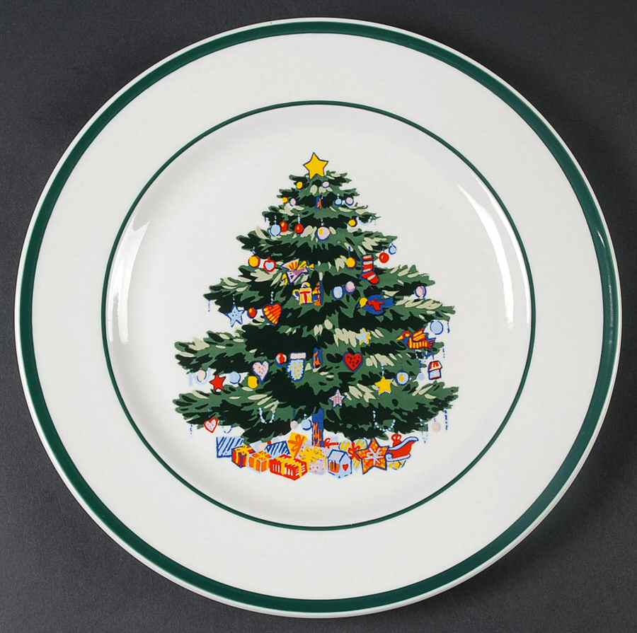 Holly Tree Dinner Plate by Totally Today-1
