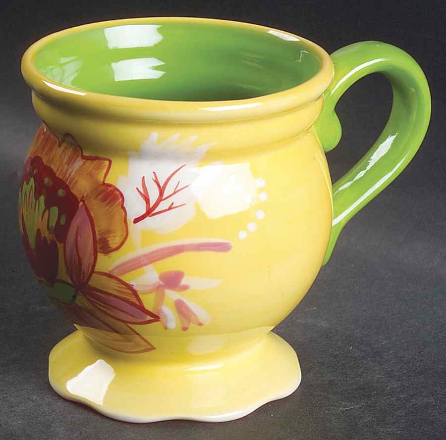Lemon Chiffon Mug by Tracy Porter-1