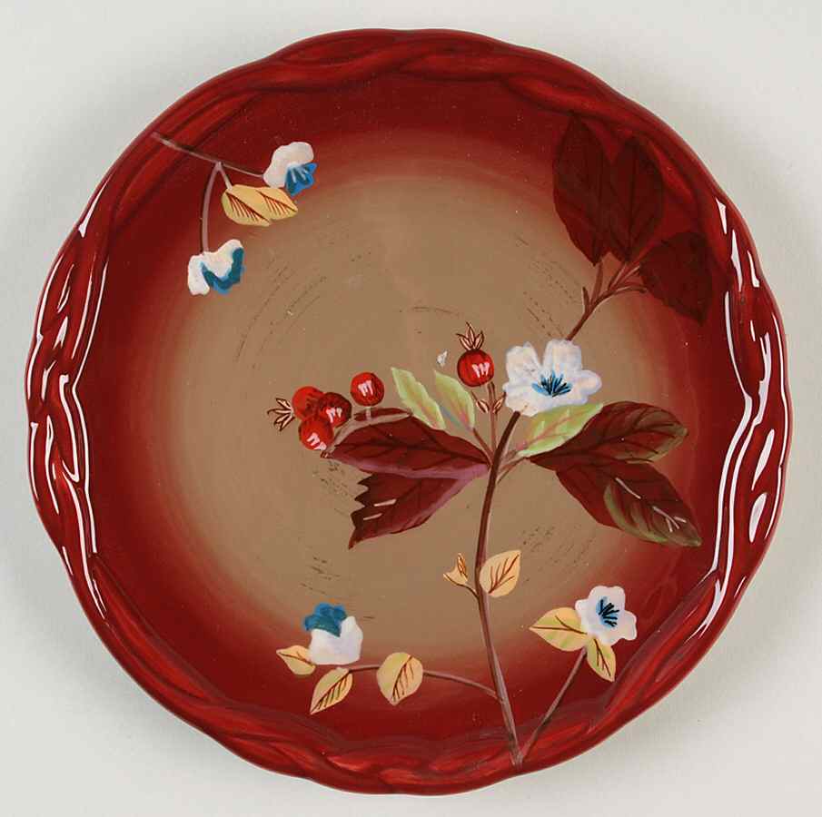 Henna Salad Plate by Tracy Porter-1