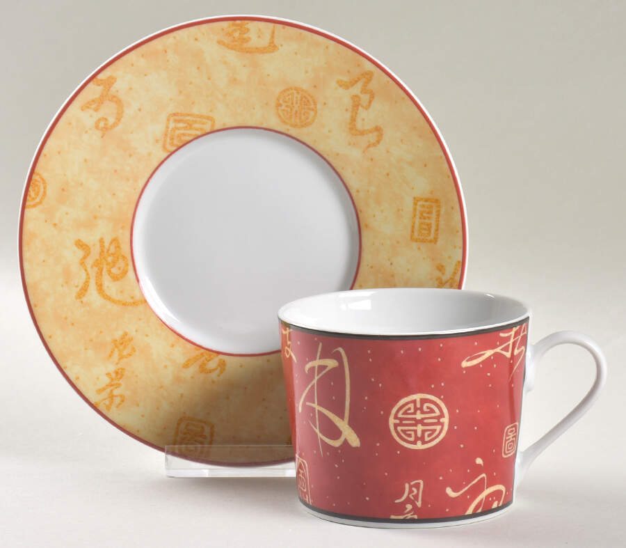 TIU1 Flat Cup & Saucer Set by Topchoice Industries-1