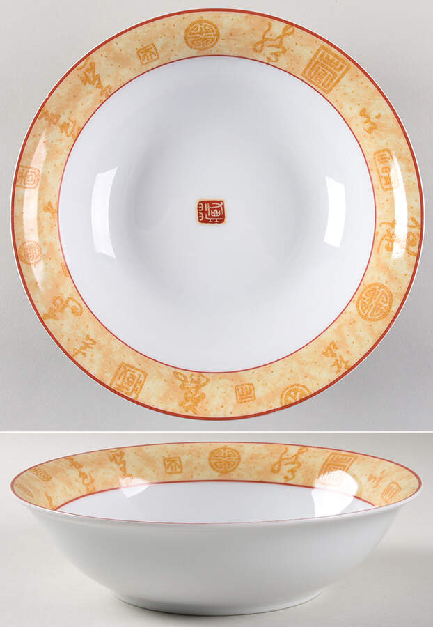 TIU1 9" Round Vegetable Bowl by Topchoice Industries-1