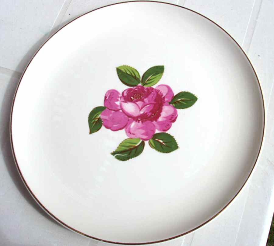 TST914 Dinner Plate by Taylor, Smith & Taylor (Ts&T)-1