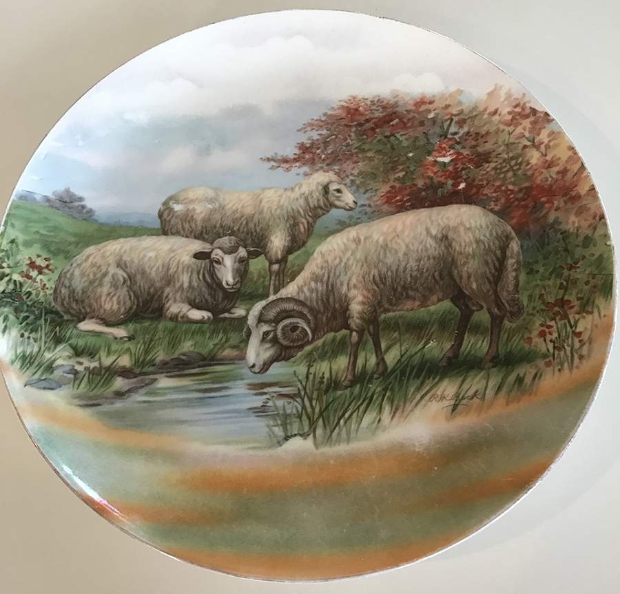 TCG11 Dinner Plate by Three Crown (Germany)-1