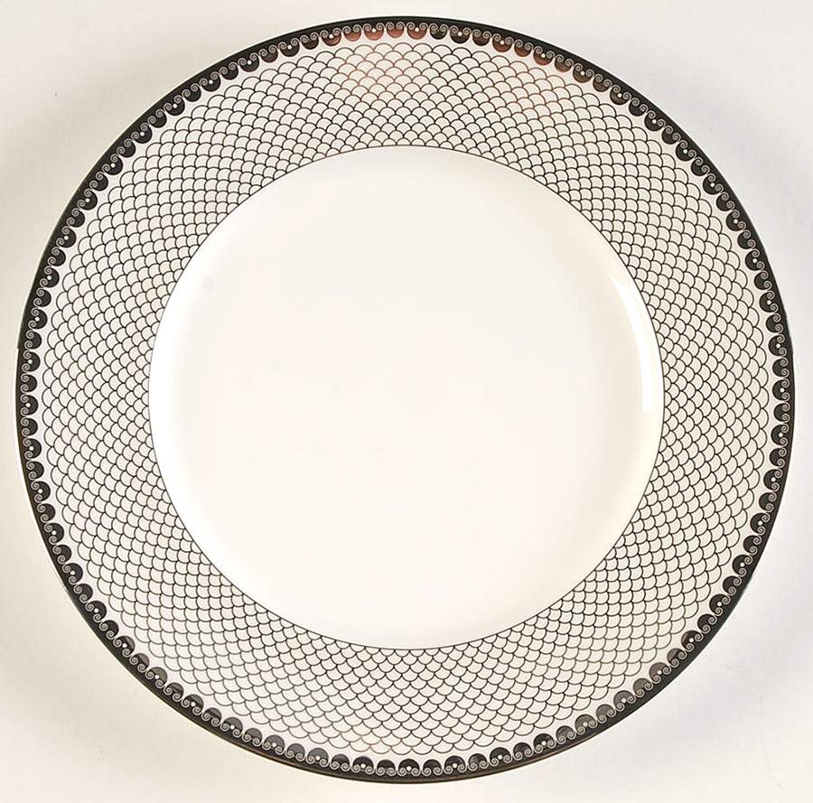 Marielle Platinum Salad Plate by Thomas O'Brien-1