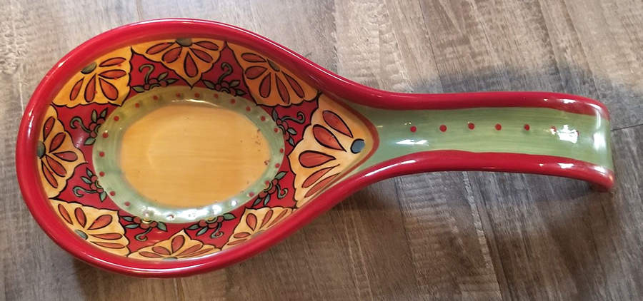 Tangier Spoon Rest/Holder (Holds 1 Spoon) by Tabletops Unlimited-1