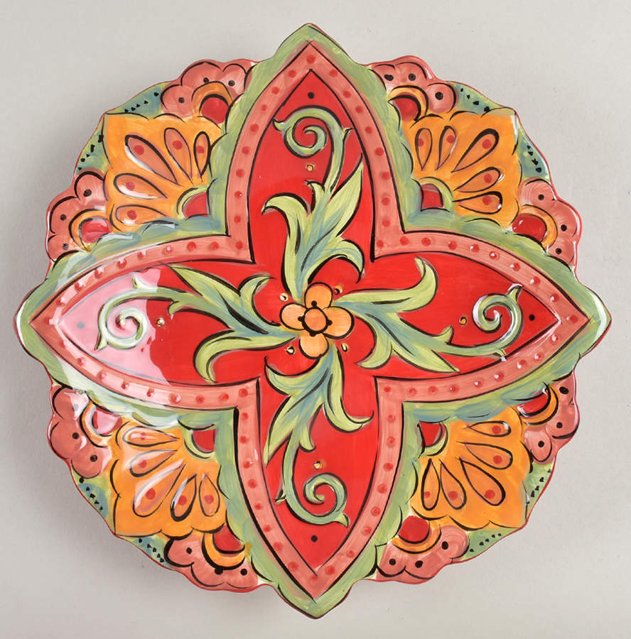 Tangier Sculpted Salad Plate by Tabletops Unlimited-1