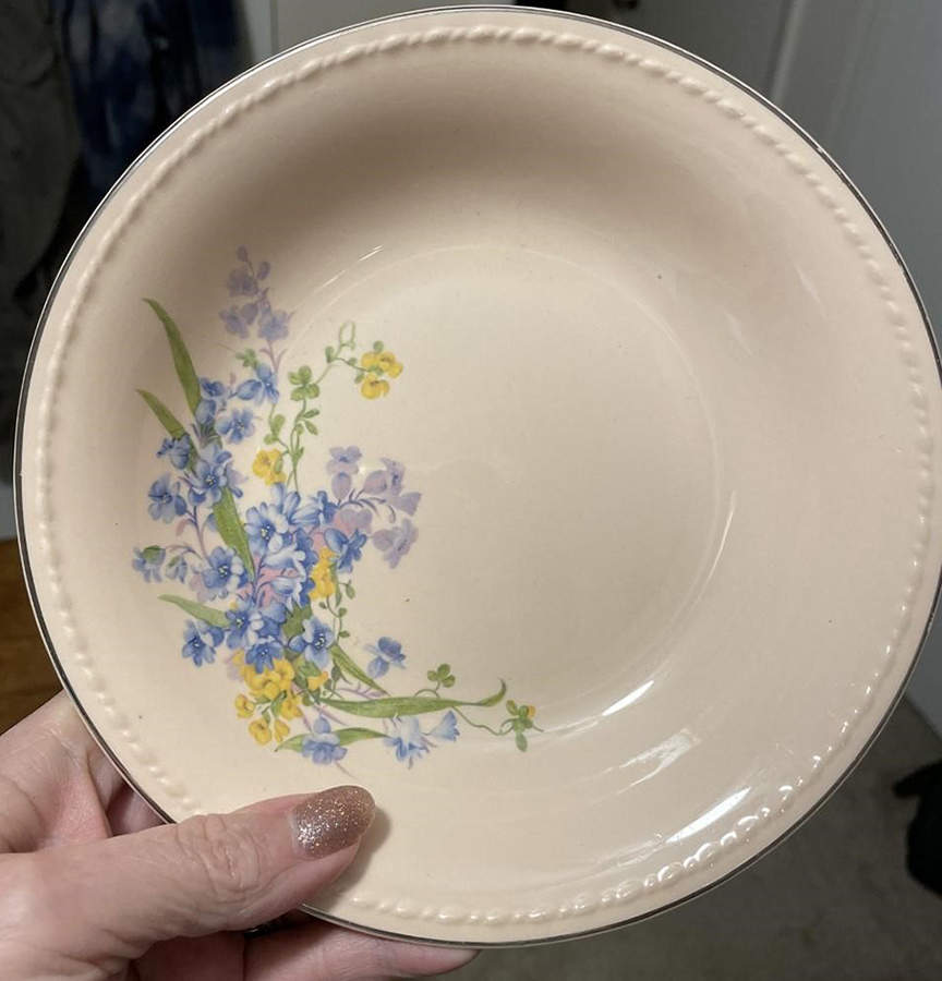 1393 Coupe Soup Bowl by Taylor, Smith & Taylor (Ts&T)-1