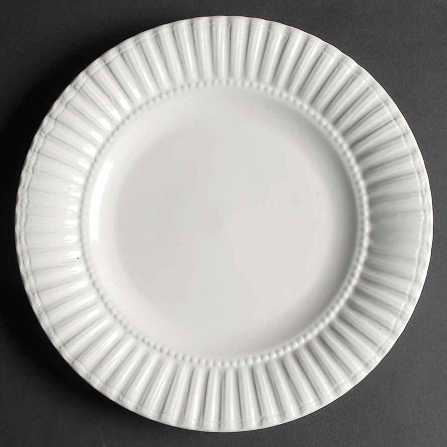Maison White Dinner Plate by Thomson-1