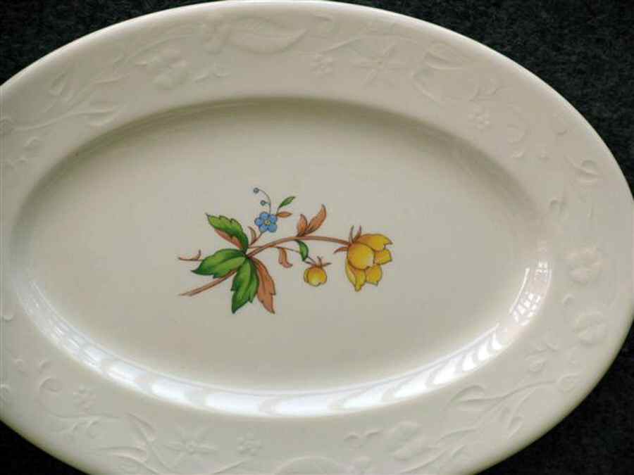 TST735 14" Oval Serving Platter by Taylor, Smith & Taylor (Ts&T)-1