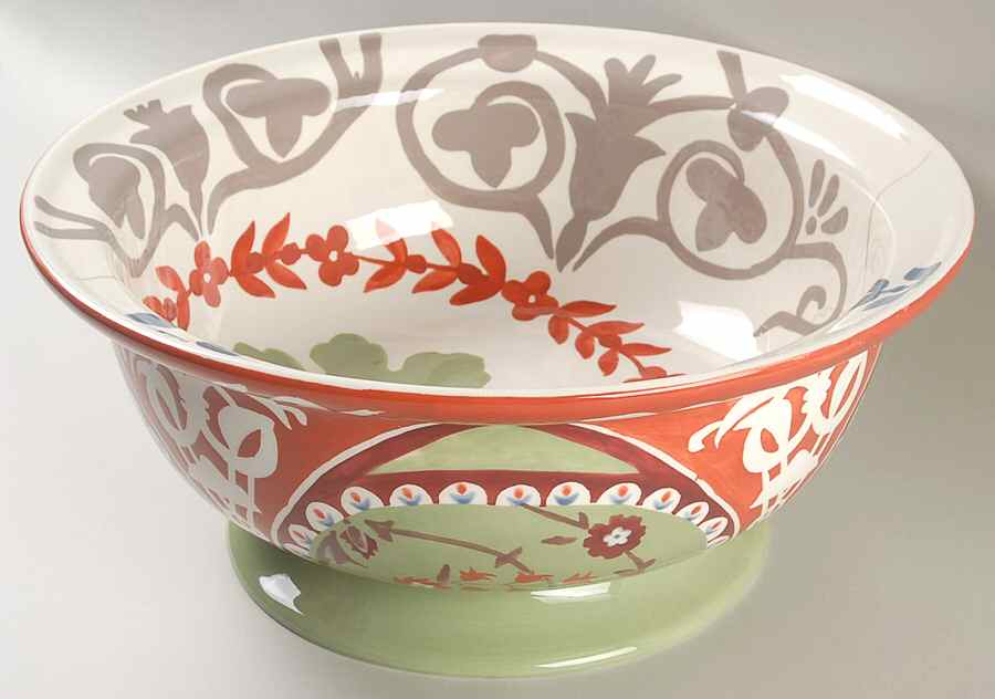 Katsina 12" Round Serving Bowl by Tracy Porter-1