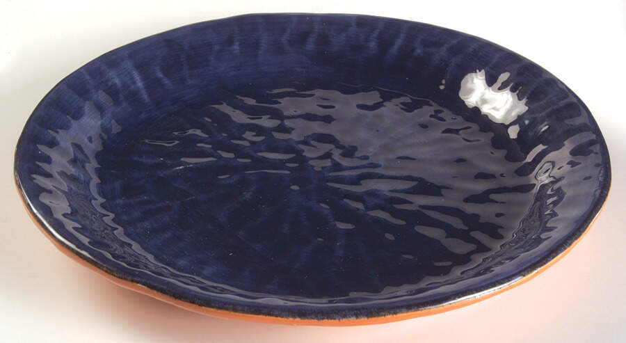 Gisella Blue Dinner Plate by Tabletops Unlimited-1