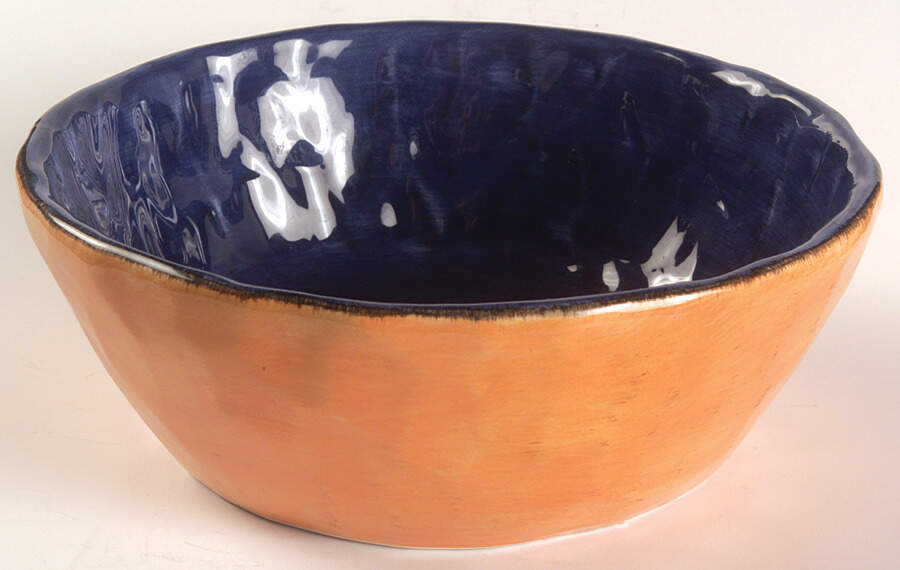 Gisella Blue Coupe Cereal Bowl by Tabletops Unlimited-1
