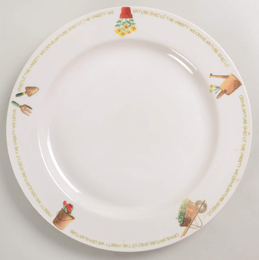 My Garden 12" Chop Plate (Round Platter) by Thomson-1