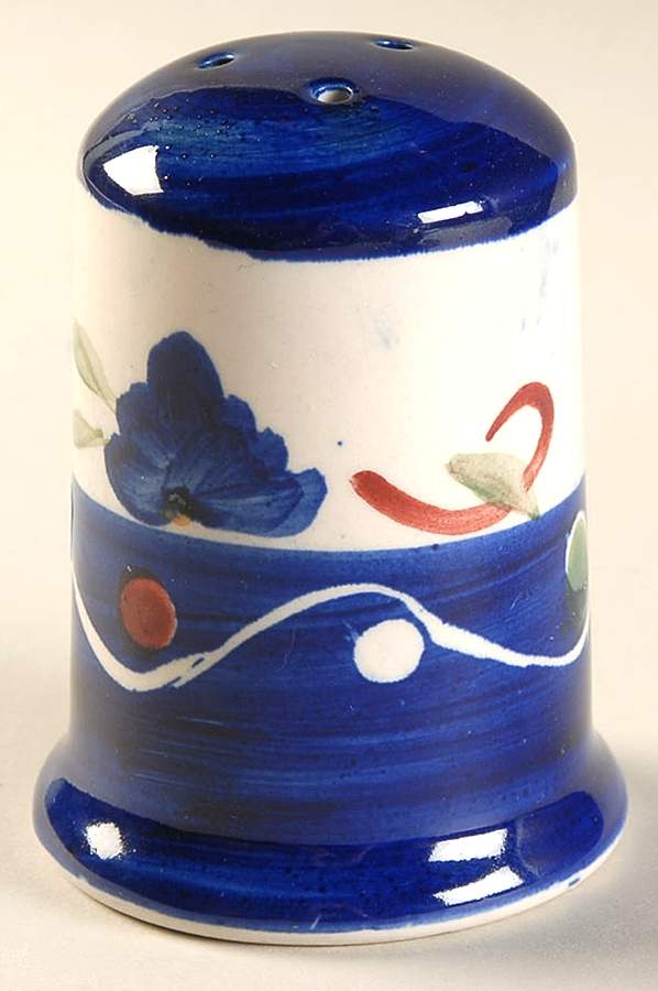 Floral Dots Salt Shaker by Tabletops Unlimited-1