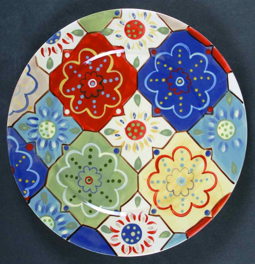Tamara Dinner Plate by Tabletops Unlimited-1