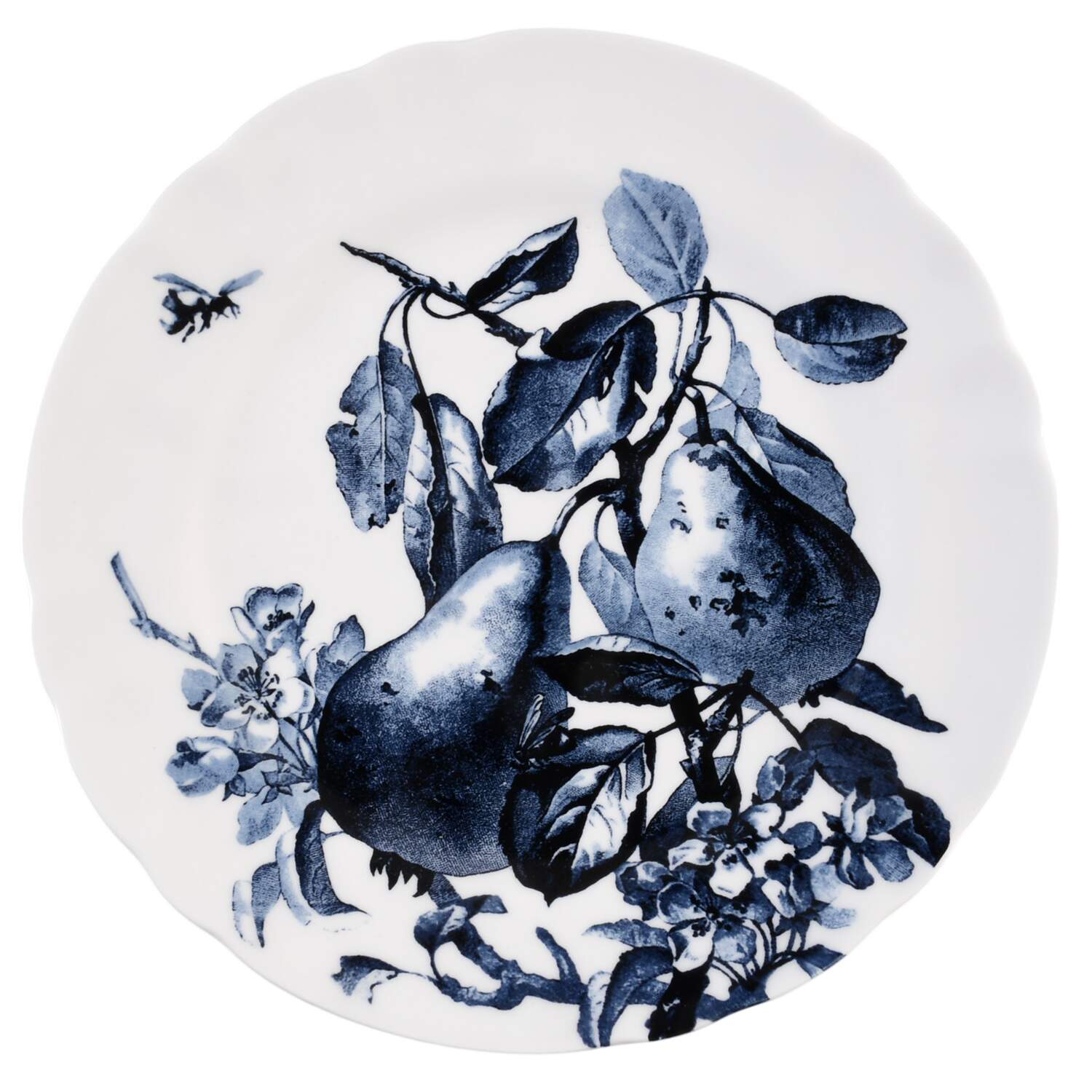 Austin Floral Indigo Salad Plate by Thomas O'Brien-1