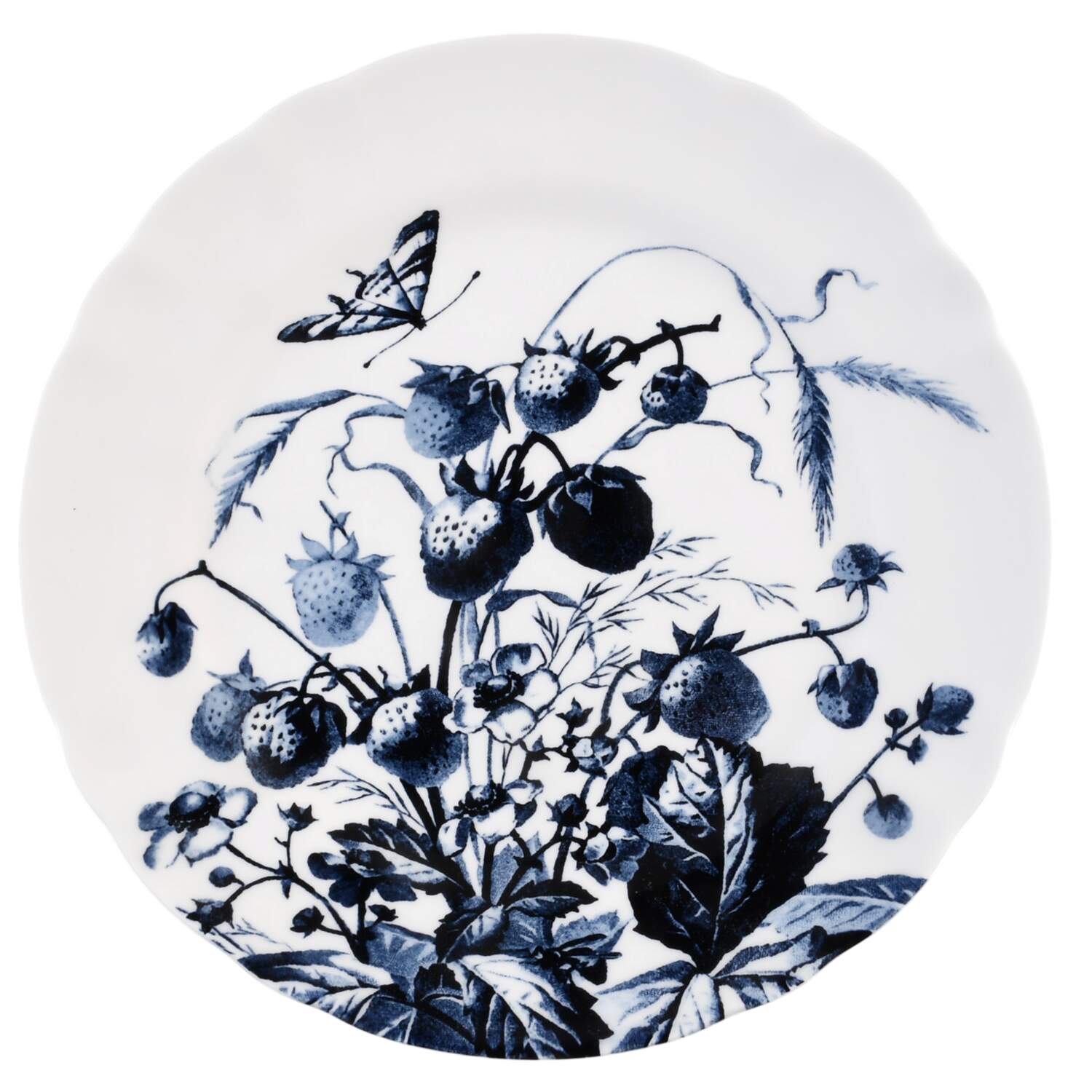 Austin Floral Indigo Salad Plate by Thomas O'Brien-1