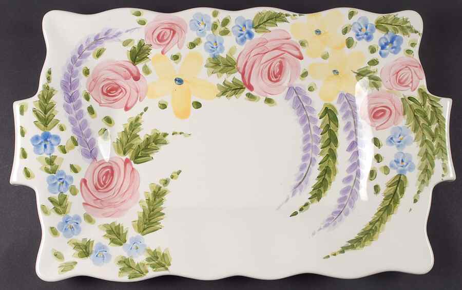 Jardine 21" Rectangular Serving Platter by Tabletops Unlimited-1