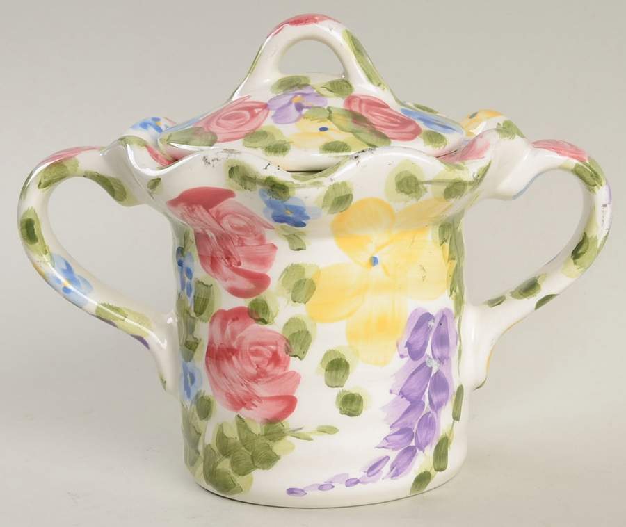 Jardine Sugar Bowl & Lid by Tabletops Unlimited-1