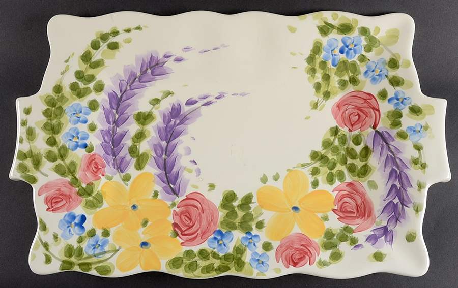 Jardine 20" Rectangular Serving Platter by Tabletops Unlimited-1