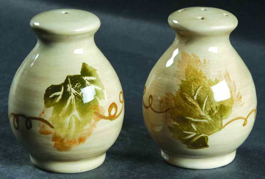 Cabernet (Smooth) Salt & Pepper Set by Tabletops Unlimited-1