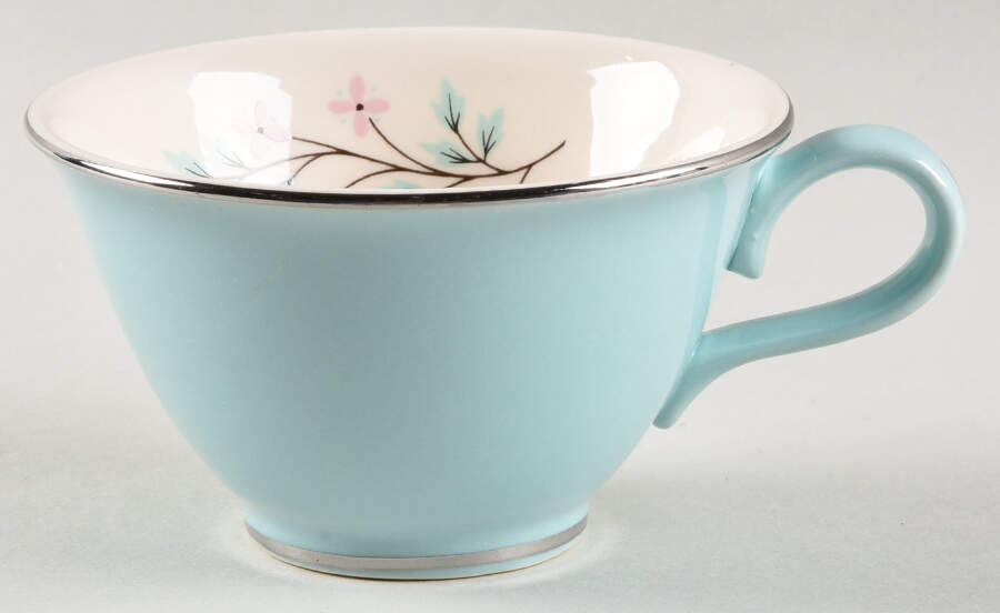 Pink Symphony Flat Cup by Taylor, Smith & Taylor (Ts&T)-1