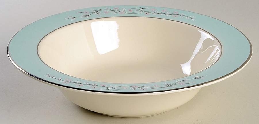 Pink Symphony 9" Round Vegetable Bowl by Taylor, Smith & Taylor (Ts&T)-1