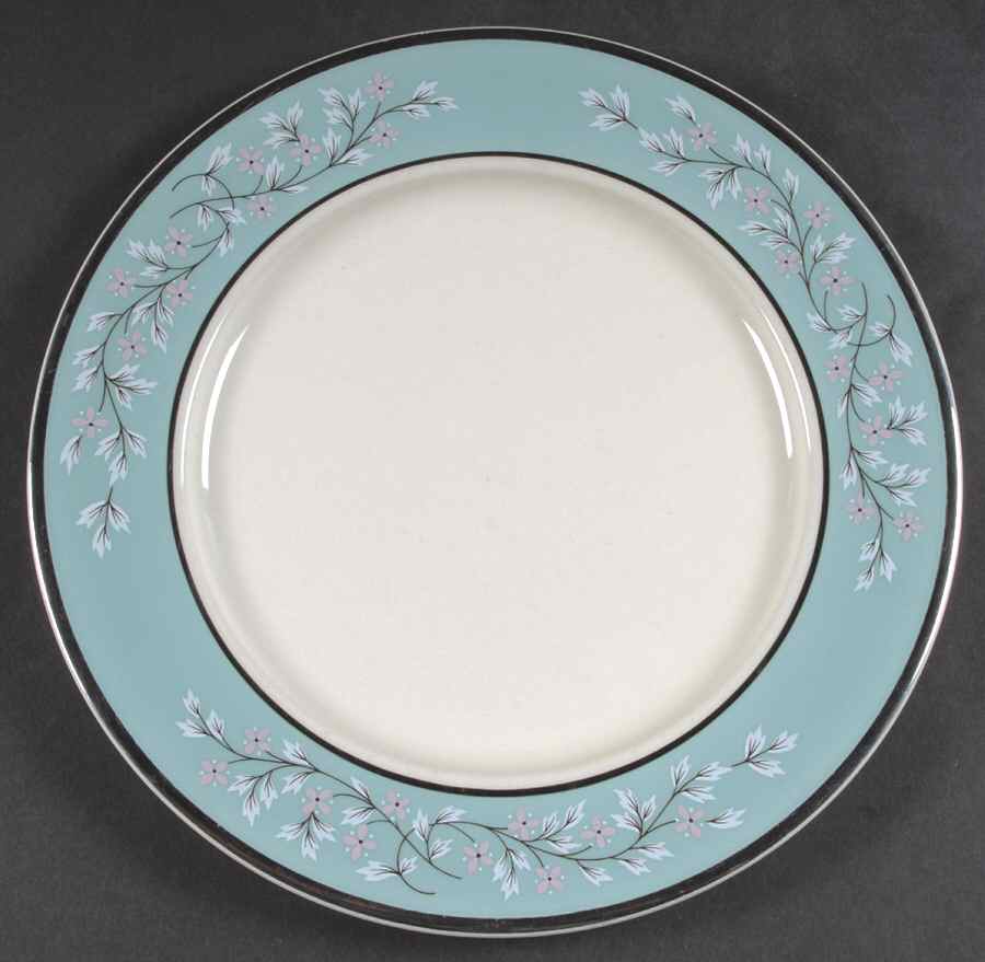 Pink Symphony Dinner Plate by Taylor, Smith & Taylor (Ts&T)-1