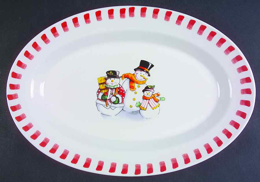 TRS14 14" Oval Serving Platter by Trisa-1