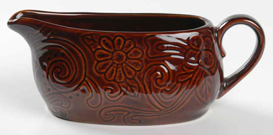 Laguna Brown Gravy Boat by Tabletops Unlimited-1