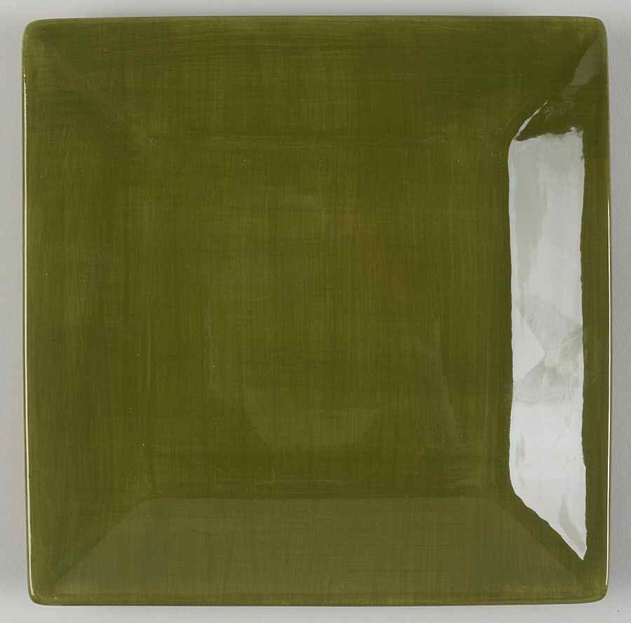 Corsica Jade (Green) Square Salad Plate by Tabletops Unlimited-1