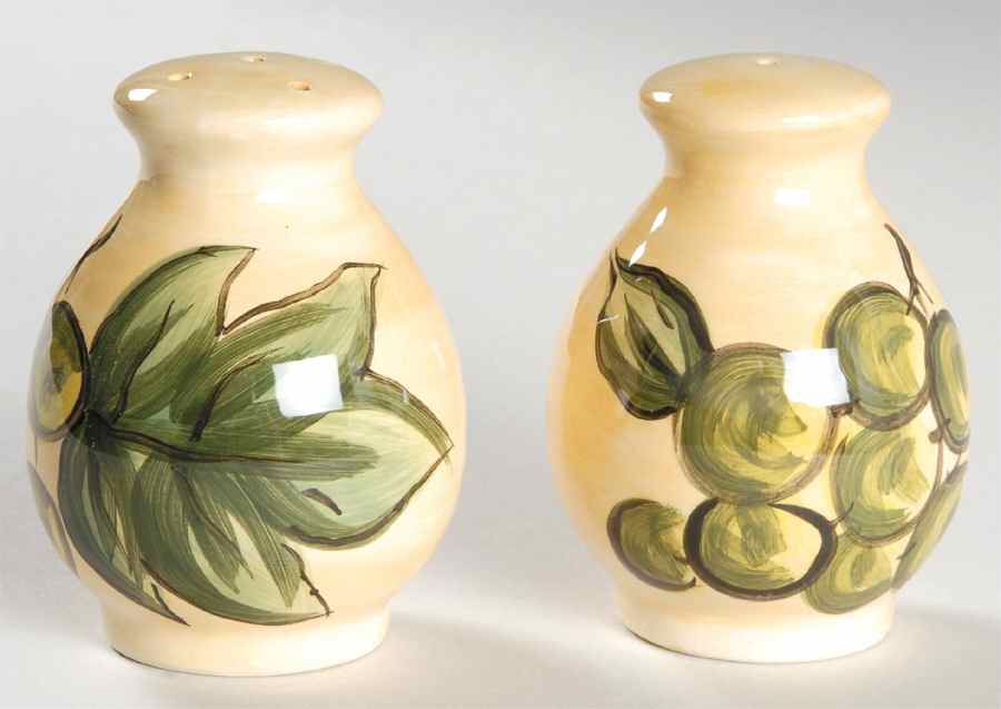 Garden Fruit Salt & Pepper Set by Tabletops Unlimited-1
