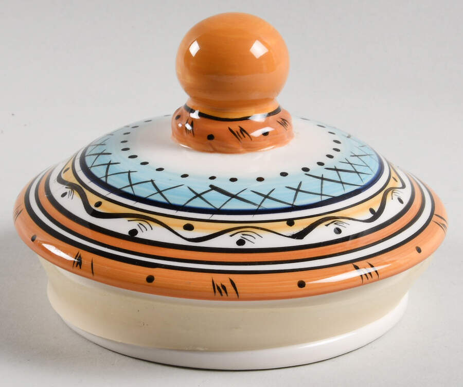 Villa Paradiso Lid for Large Canister by Tabletops Unlimited-1