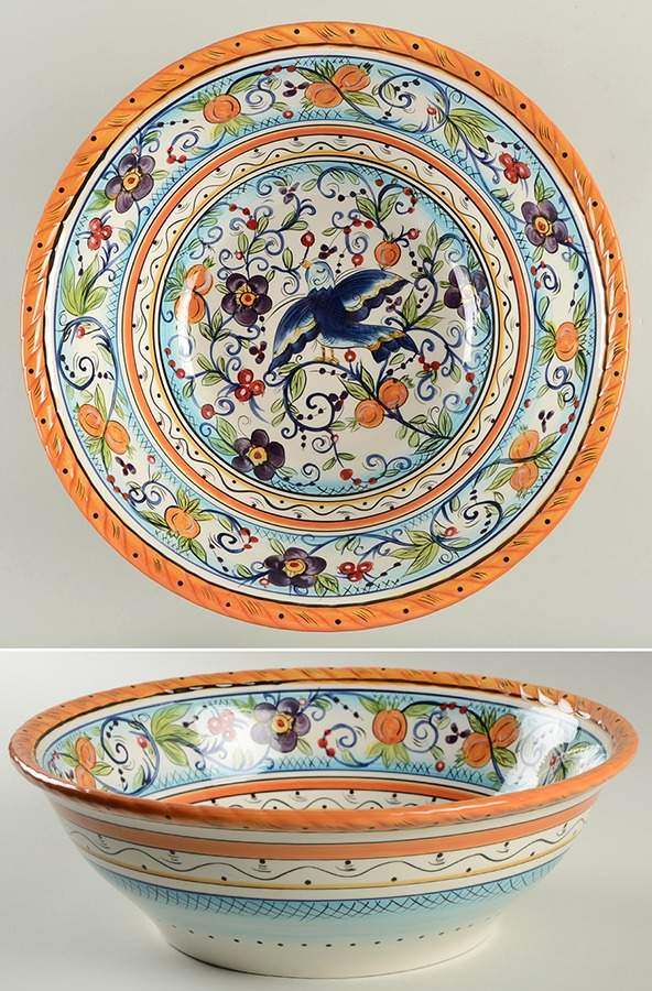 Villa Paradiso Centerpiece/Console Bowl by Tabletops Unlimited-1