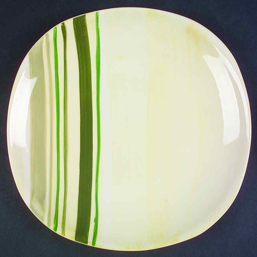 Modern Stripe Dinner Plate by Tabletops Unlimited-1