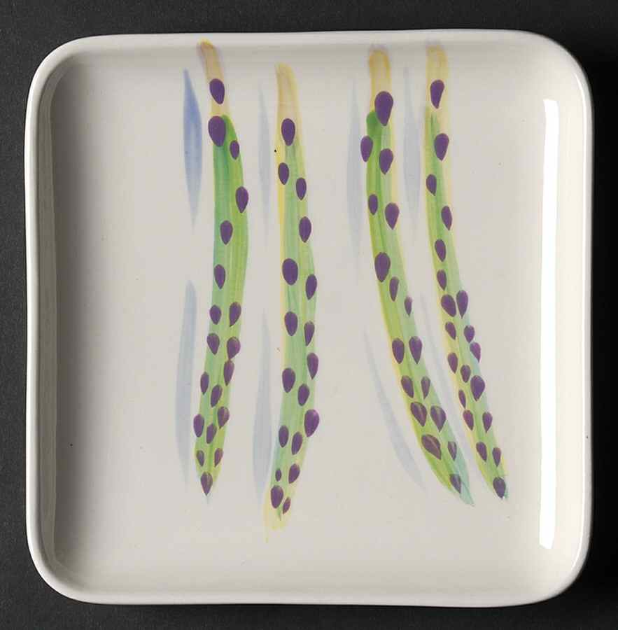 Veggie-Tables Square Appetizer Plate by Tienshan-1