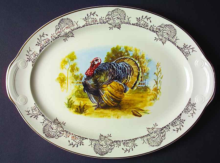 TST742 15" Oval Serving Platter by Taylor, Smith & Taylor (Ts&T)-1