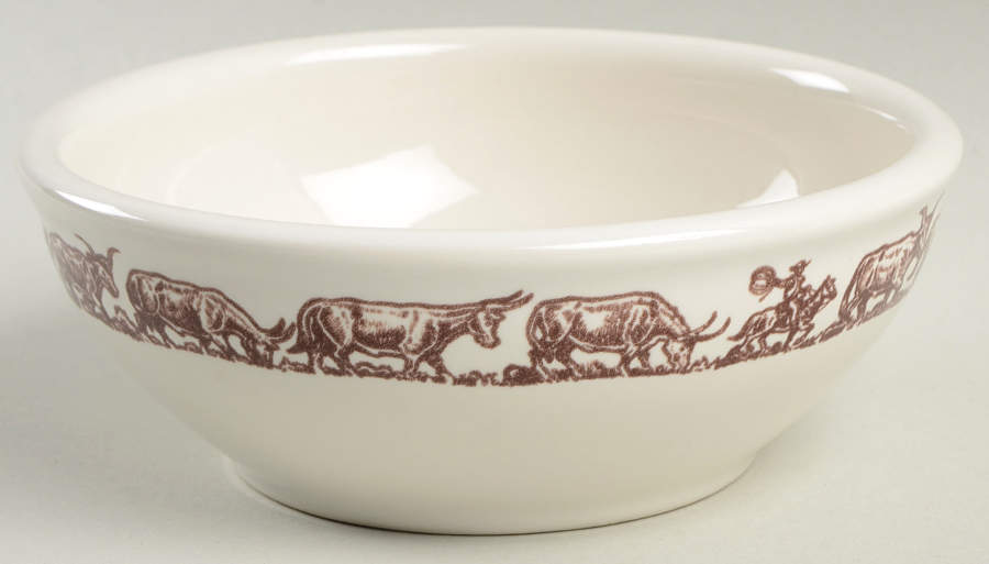 Longhorn Soup/Cereal Bowl by True West-1