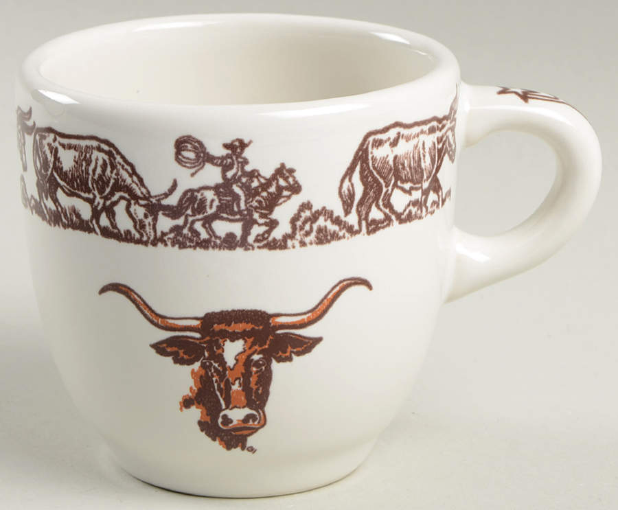 Longhorn Flat Cup by True West-1
