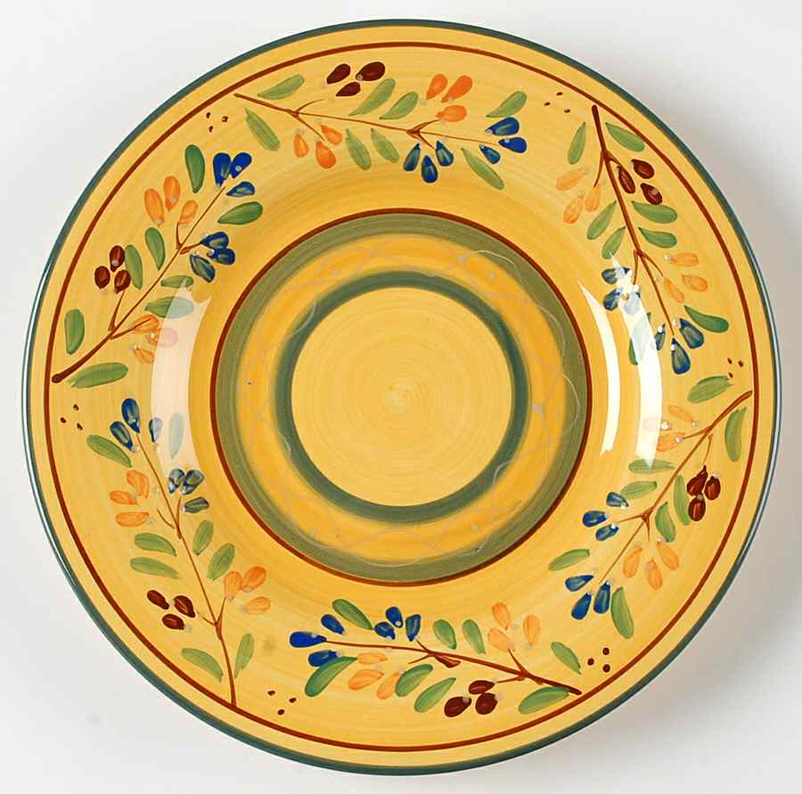 Provincial Fleur Salad Plate by Tabletops Unlimited-1
