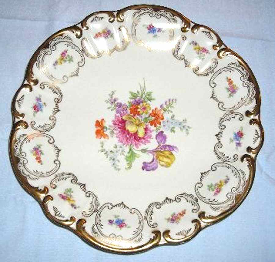 585 12" Diameter Pedestal Cake Stand by Tirschenreuth-1