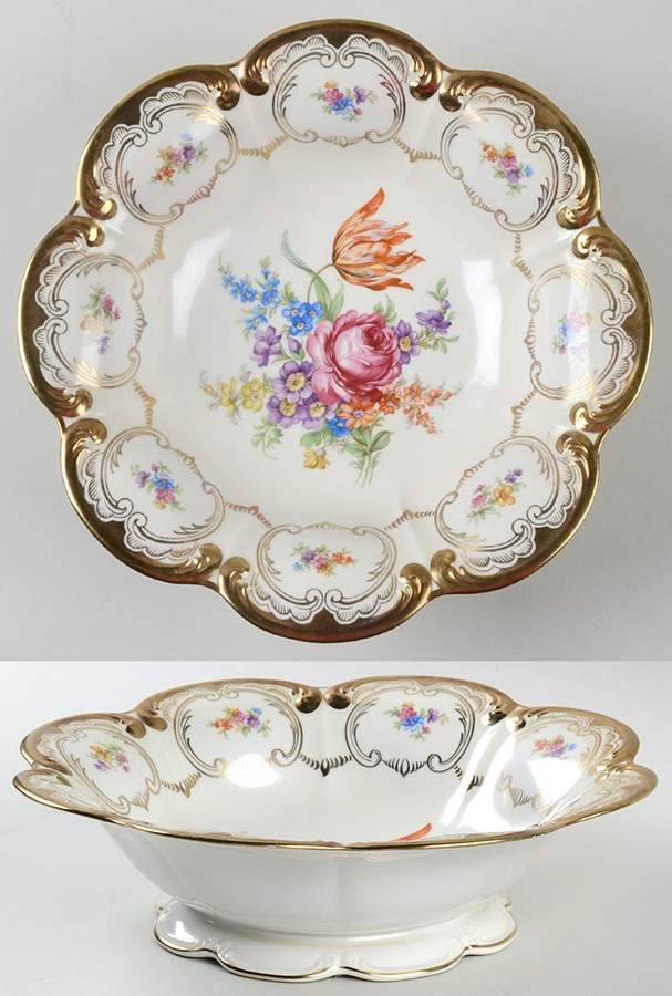 585 10" Round Serving Bowl by Tirschenreuth-1