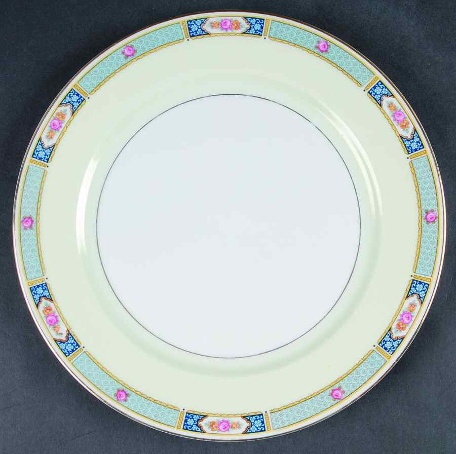 Wales (Cream Rim, Verge Line) Dinner Plate by Thomas-1