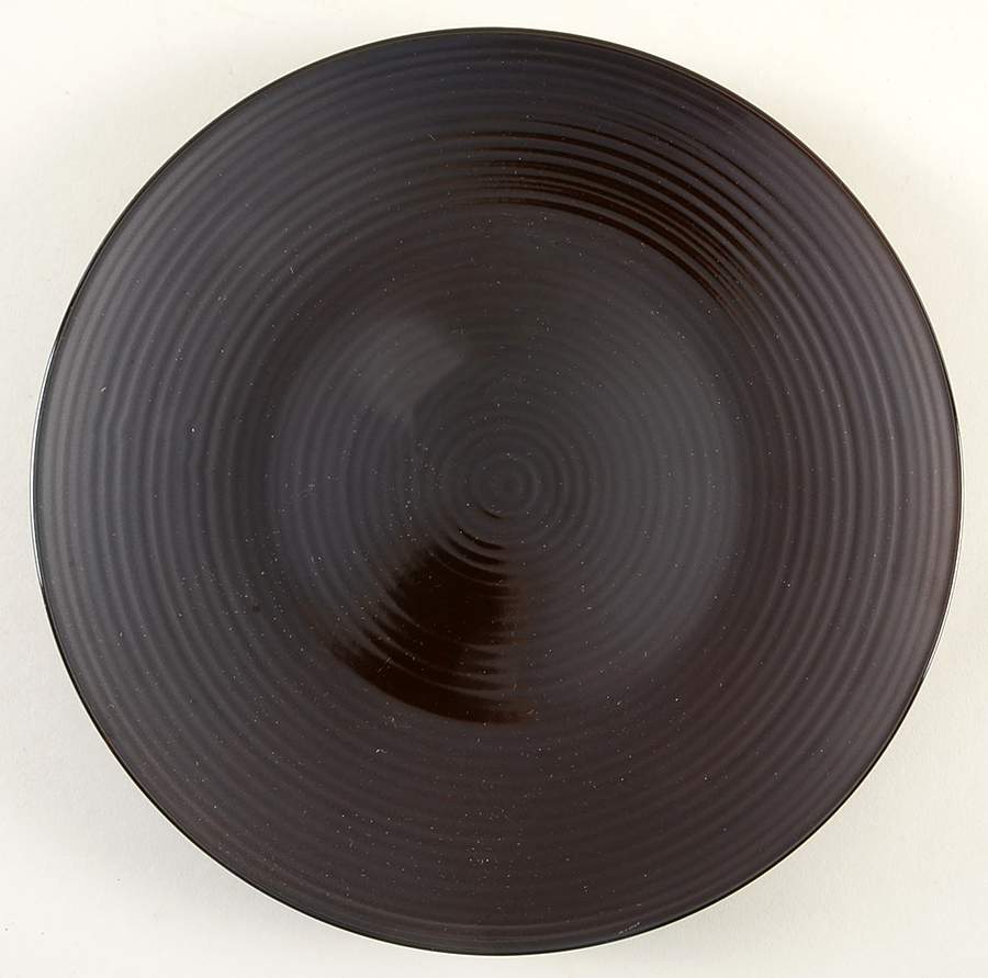 Vintage Modern Brown Dinner Plate by Thomas O'Brien-1